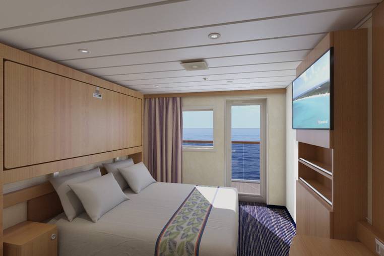 Carnival Elation Balcony (8A) cabin, photo 2 of 2