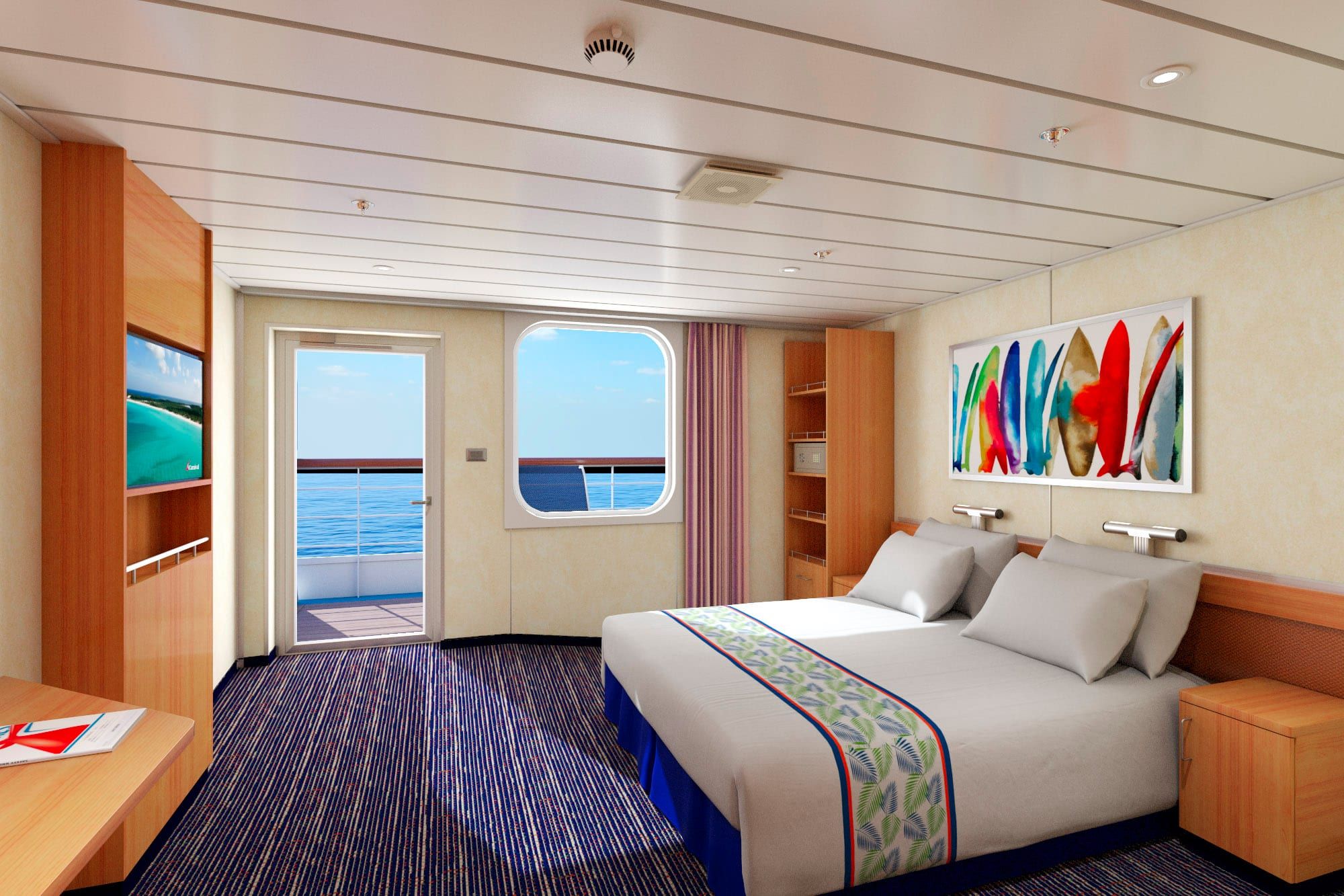 Carnival Elation Balcony - Accessible (8B) cabin, photo 1 of 2