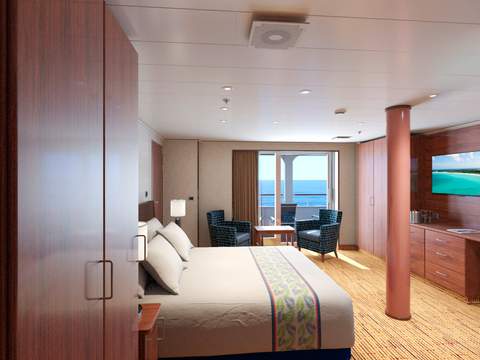Carnival Paradise Grand Suite - Accessible (GS) cabin, photo 1 of 3
