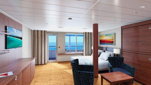 Carnival Paradise Grand Suite (GS) cabin, photo 1 of 2