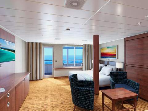 Carnival Paradise Grand Suite (GS) cabin, photo 1 of 2
