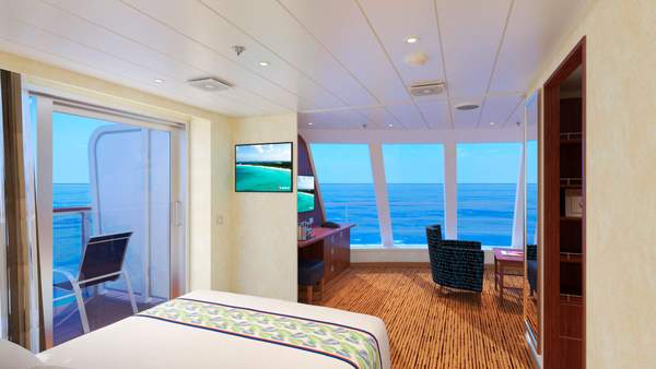 Carnival Paradise Grand Vista Suite (GV) cabin