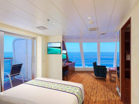 Carnival Elation Grand Vista Suite (GV) cabin