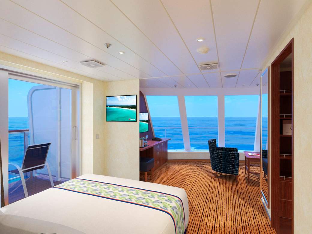 Carnival Elation Grand Vista Suite (GV) cabin