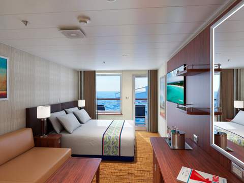 Carnival Elation Junior Suite (JS) cabin, photo 1 of 2