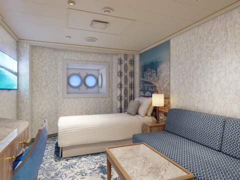 Carnival Firenze Interior Upper/Lower (1A) cabin, photo 2 of 3 Carnival Firenze Interior Upper/Lower (1A) cabin, photo 2 of 3