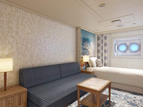 Carnival Firenze Interior Upper/Lower (1A) cabin, photo 3 of 3 Carnival Firenze Interior Upper/Lower (1A) cabin, photo 3 of 3