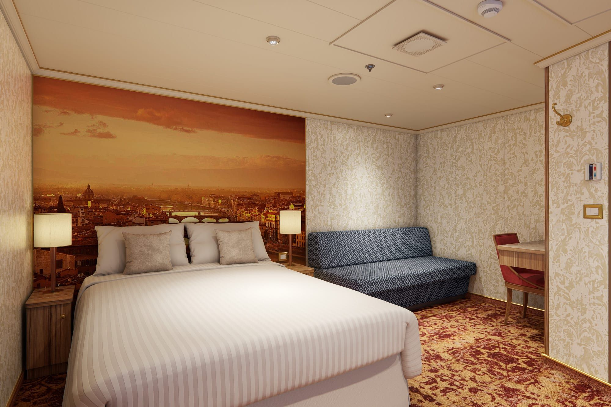 Carnival Firenze Interior (4B) cabin, photo 1 of 2