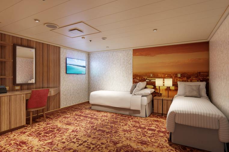 Carnival Firenze Interior - Accessible (4F) cabin
