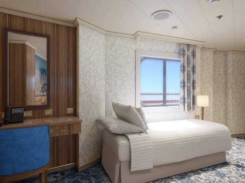 Carnival Firenze Interior with Picture Window (Walkway View) - Accessible (4J) cabin, photo 1 of 7