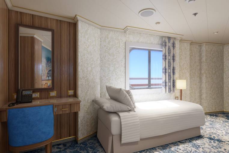 Carnival Firenze Interior with Picture Window (Walkway View) - Accessible (4J) cabin, photo 1 of 7