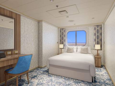Carnival Firenze Interior with Picture Window (Walkway View) (4J) cabin, photo 4 of 7