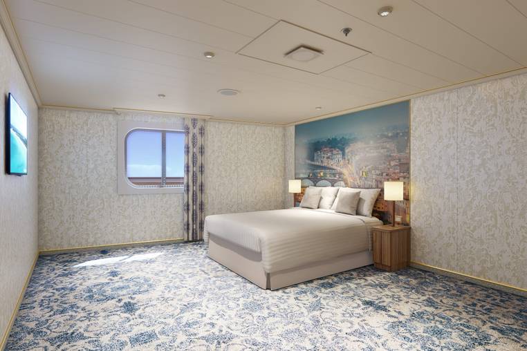 Carnival Firenze Interior with Picture Window (Walkway View) - Accessible (4J) cabin, photo 3 of 7