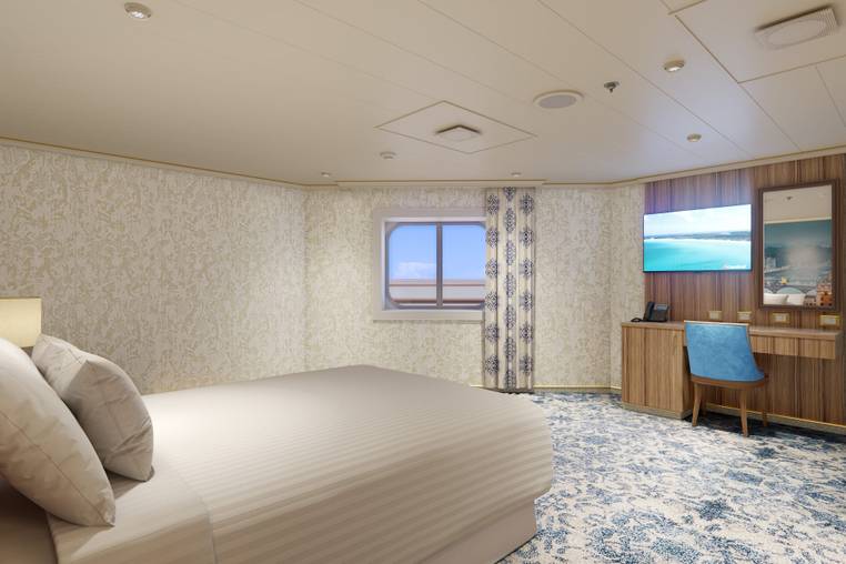 Carnival Firenze Interior with Picture Window (Walkway View) - Accessible (4J) cabin, photo 6 of 7