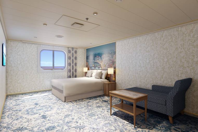 Carnival Firenze Interior with Picture Window (Walkway View) - Accessible (4J) cabin, photo 7 of 7