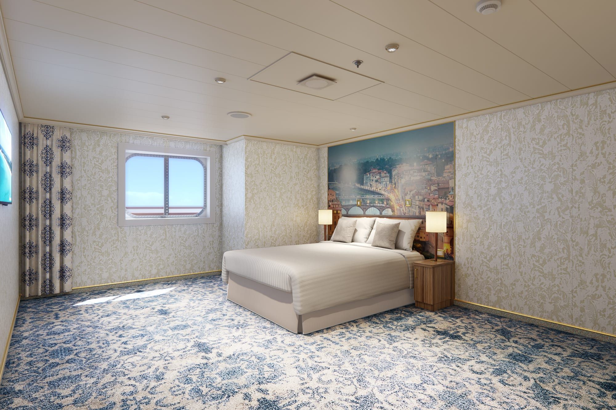 Carnival Firenze Interior with Picture Window (Walkway View) - Accessible (4J) cabin, photo 5 of 7