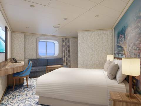 Carnival Firenze Ocean View (6A) cabin, photo 4 of 4 Carnival Firenze Ocean View (6A) cabin, photo 4 of 4