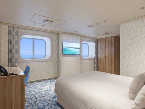 Carnival Firenze Ocean View (6A) cabin, photo 2 of 4 Carnival Firenze Ocean View (6A) cabin, photo 2 of 4