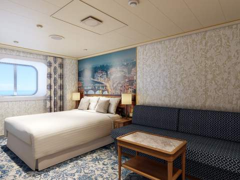Carnival Firenze Deluxe Ocean View (6L) cabin