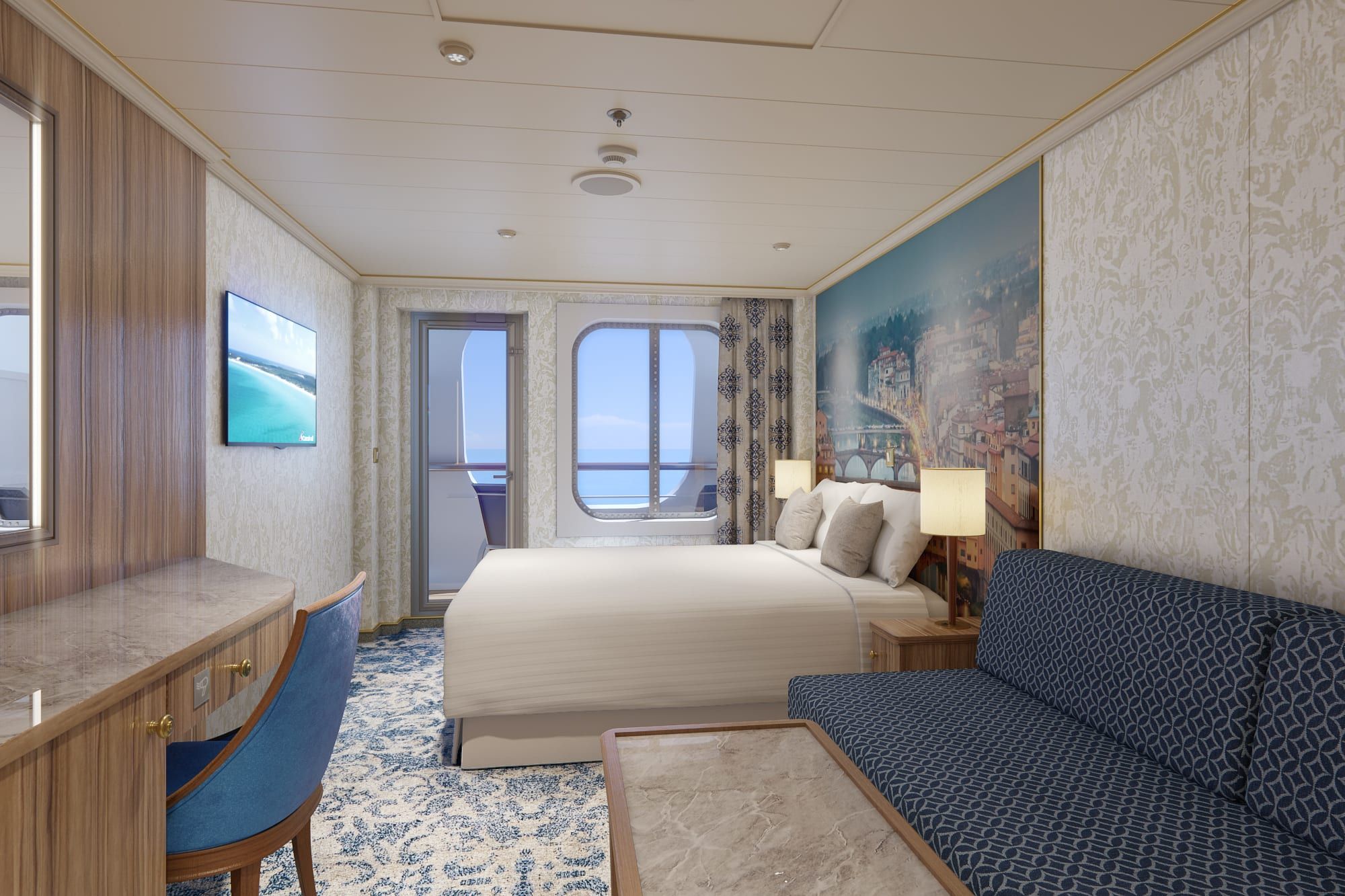 Carnival Firenze Cove Balcony (7C) cabin