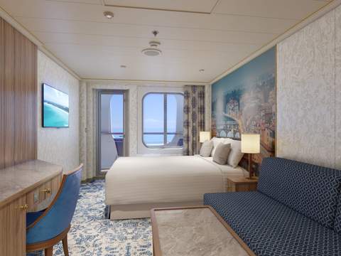 Carnival Firenze Cove Balcony (7C) cabin