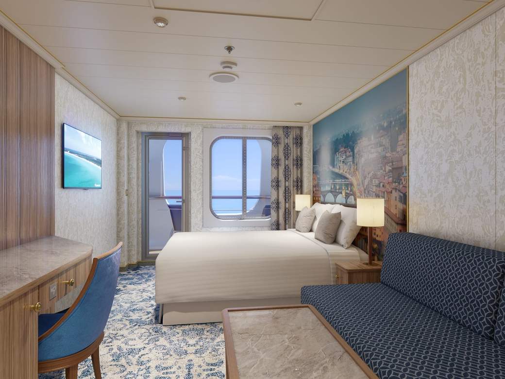 Carnival Firenze Cove Balcony (7C) cabin