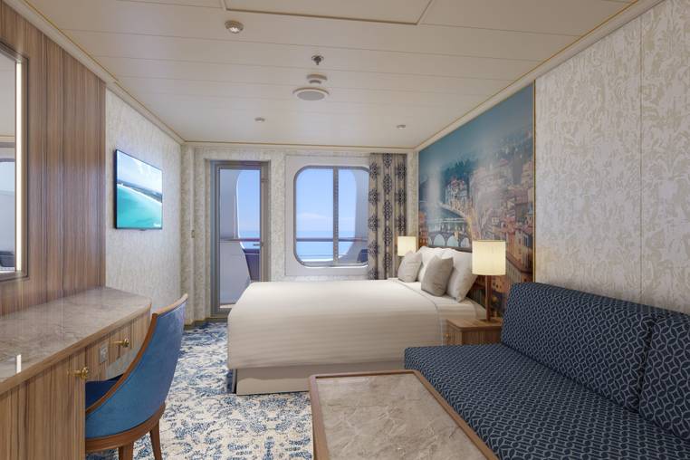 Carnival Firenze Cove Balcony (7C) cabin