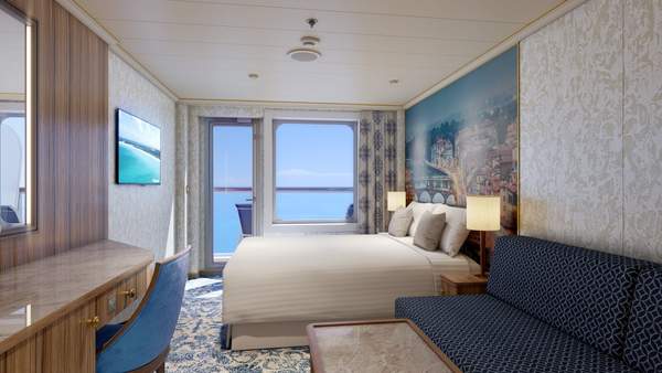 Carnival Firenze Balcony (8A) cabin