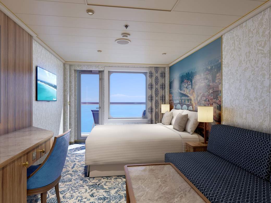 Carnival Firenze Balcony (8A) cabin