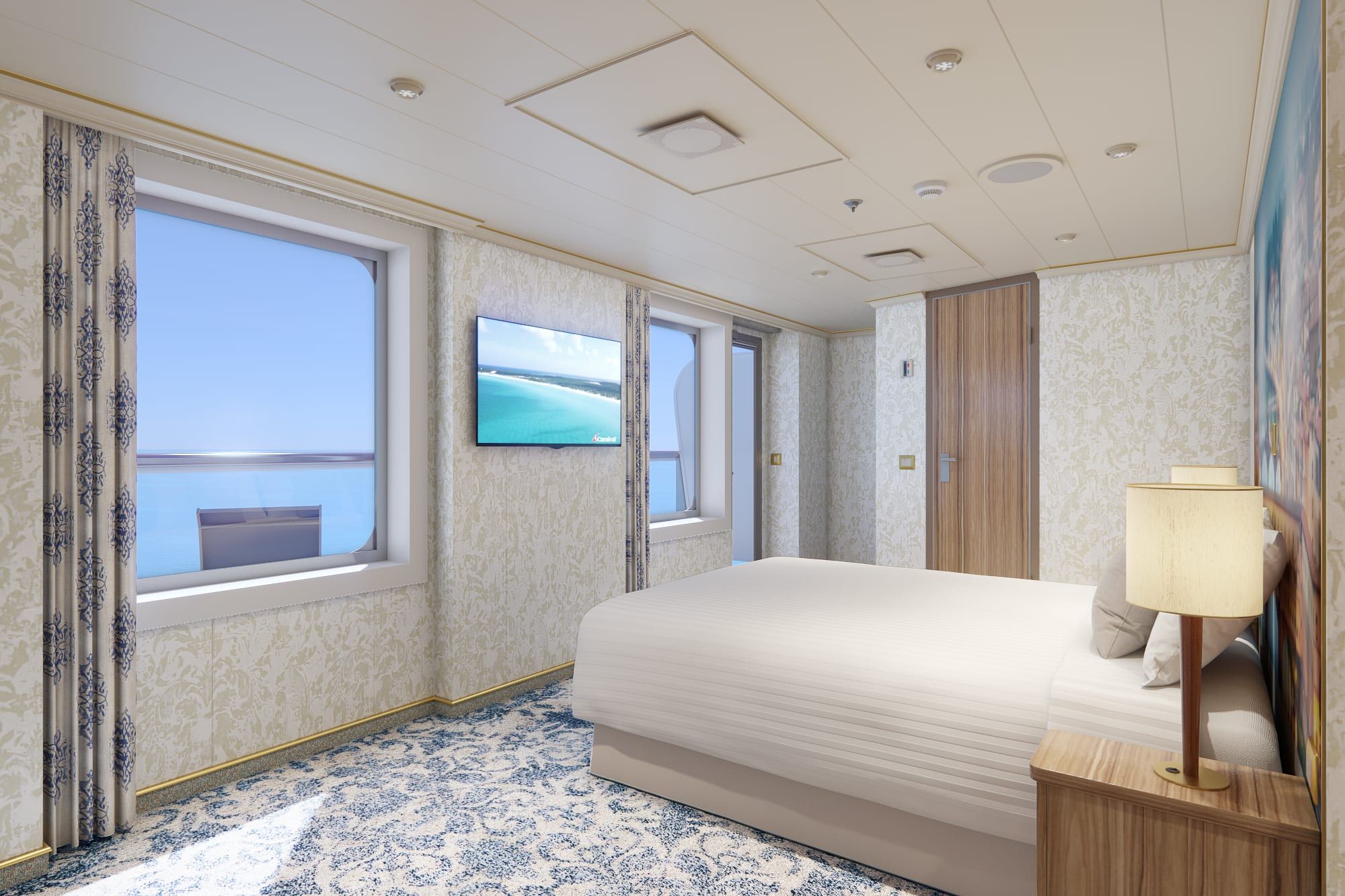 Carnival Firenze Premium Balcony (9B) cabin, photo 1 of 2
