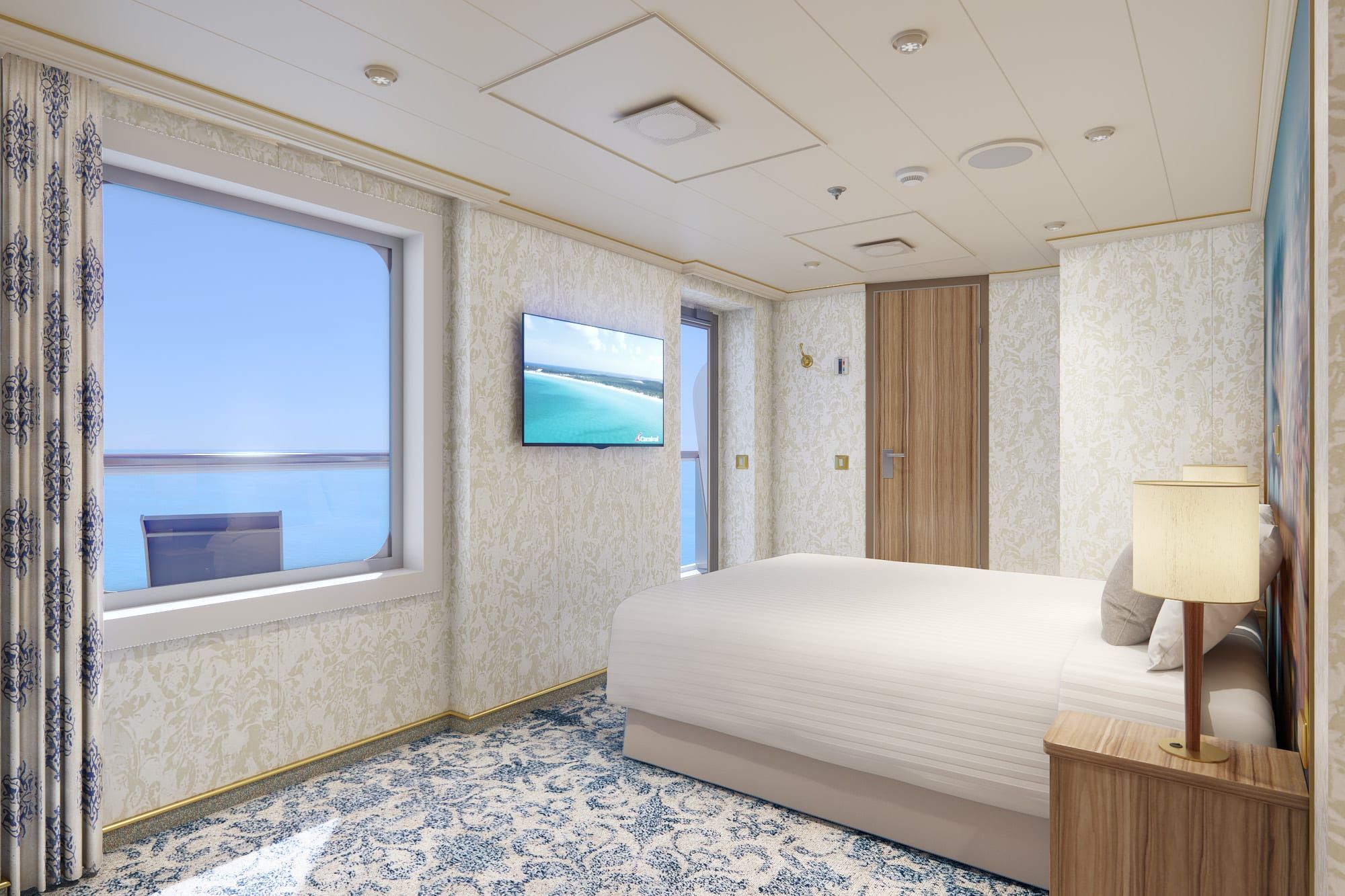 Carnival Firenze Premium Balcony (9B) cabin, photo 2 of 2