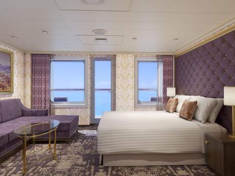Carnival Firenze Ocean Suite (OS) cabin, photo 3 of 4 Carnival Firenze Ocean Suite (OS) cabin, photo 3 of 4