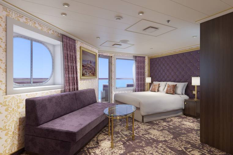 Carnival Firenze Ocean Suite (OS) cabin, photo 4 of 4