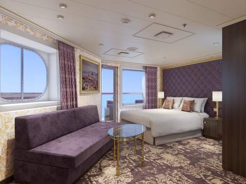 Carnival Firenze Ocean Suite (OS) cabin, photo 4 of 4 Carnival Firenze Ocean Suite (OS) cabin, photo 4 of 4