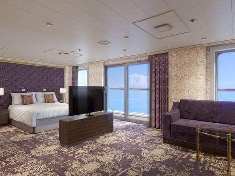 Carnival Firenze Ocean Suite - Accessible (OS) cabin Carnival Firenze Ocean Suite - Accessible (OS) cabin