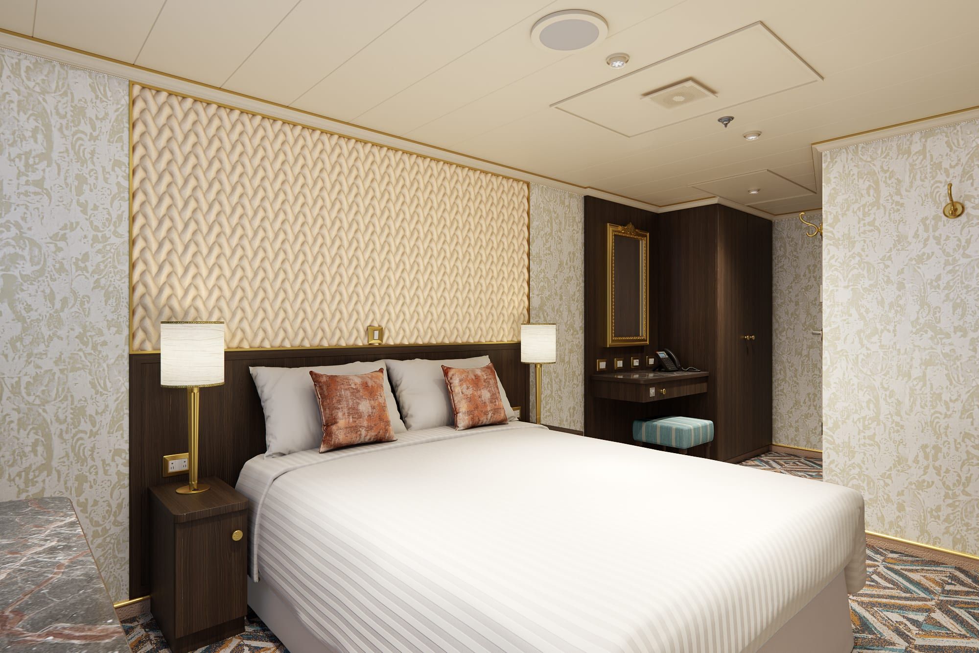 Carnival Firenze Terrazza Interior (TA) cabin, photo 2 of 2