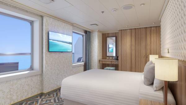 Carnival Firenze Terrazza Premium Balcony (TL) cabin