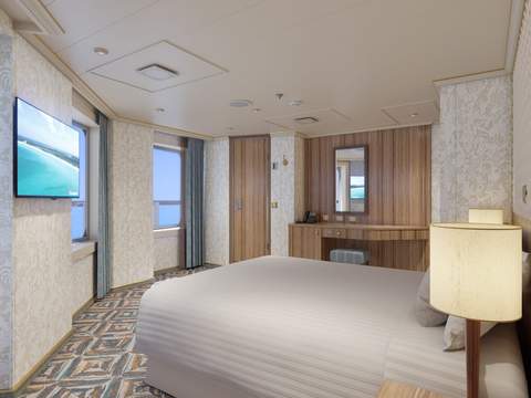 Carnival Firenze Terrazza Premium Vista Balcony (TM) cabin, photo 3 of 4