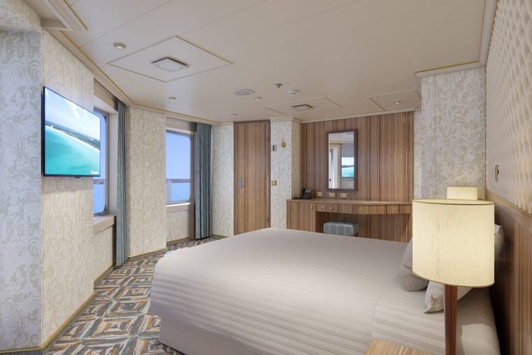 Carnival Firenze Terrazza Premium Vista Balcony (TM) cabin, photo 3 of 4