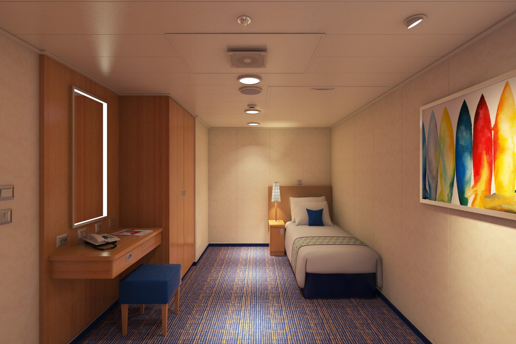 Carnival Horizon Interior Upper/Lower (1A) cabin, photo 5 of 12