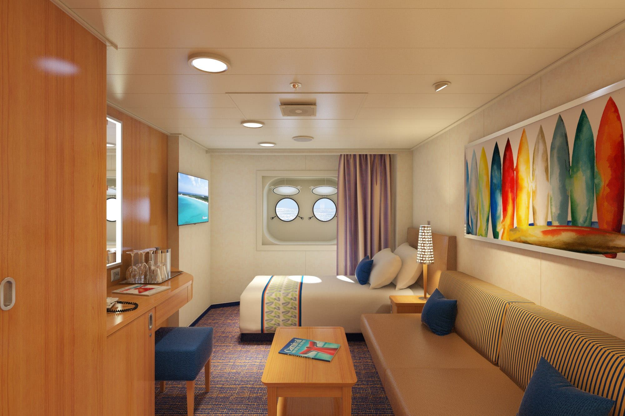 Carnival Horizon Interior Upper/Lower (1A) cabin, photo 6 of 12