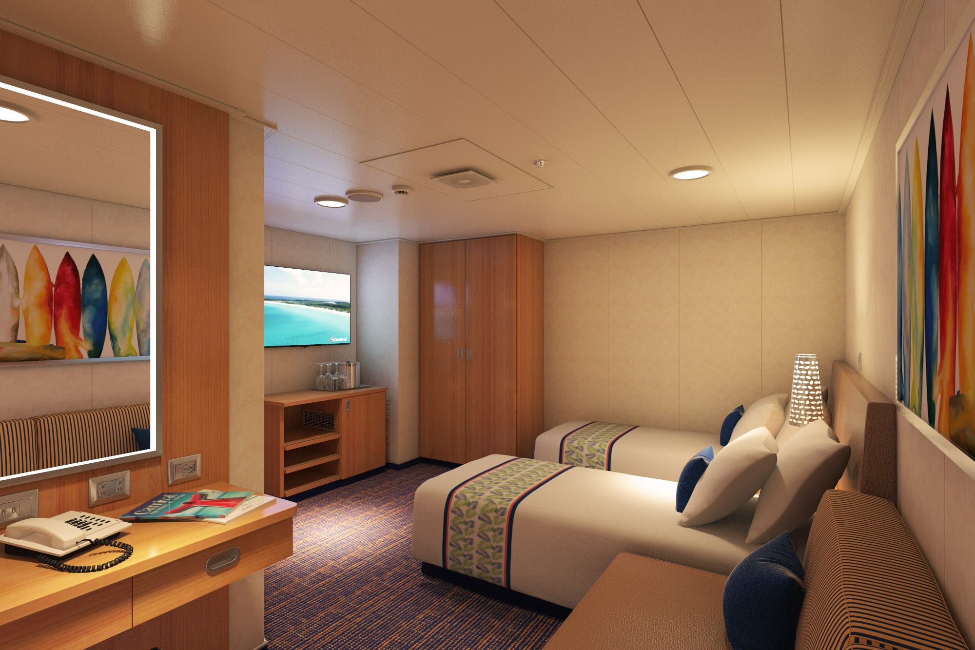 Carnival Horizon Interior (4F) cabin, photo 1 of 2