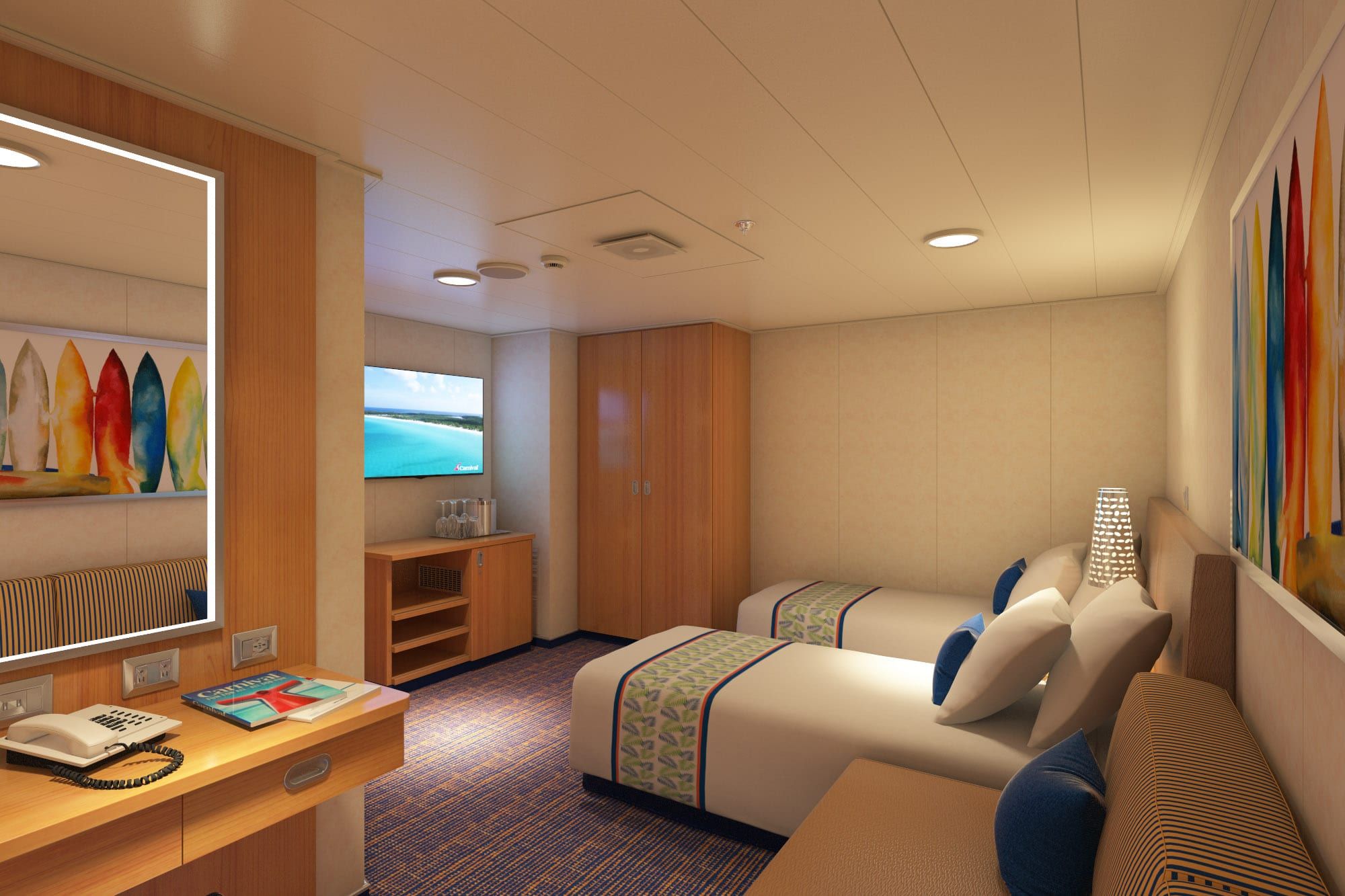Carnival Horizon Interior (4G) cabin, photo 1 of 2