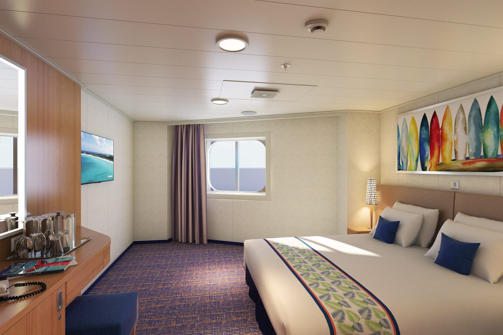 Carnival Horizon Interior with Picture Window (Walkway View) (4J) cabin, photo 2 of 16
