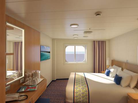 Carnival Horizon Interior with Picture Window (Walkway View) (4J) cabin, photo 4 of 16 Carnival Horizon Interior with Picture Window (Walkway View) (4J) cabin, photo 4 of 16