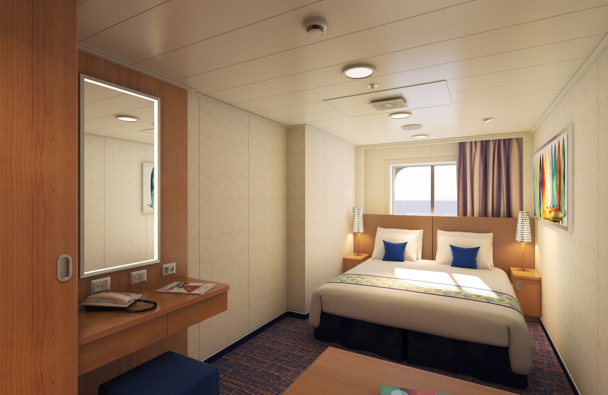 Carnival Horizon Interior with Picture Window (Walkway View) (4J) cabin, photo 5 of 16