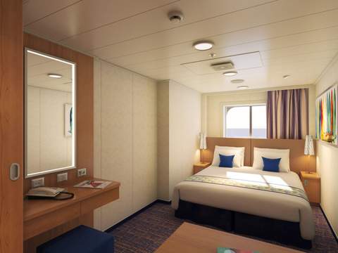 Carnival Horizon Interior with Picture Window (Walkway View) (4J) cabin, photo 5 of 16 Carnival Horizon Interior with Picture Window (Walkway View) (4J) cabin, photo 5 of 16