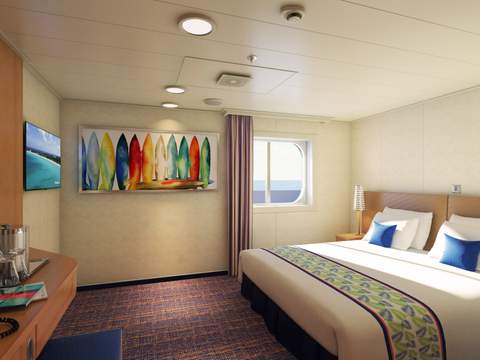 Carnival Horizon Interior with Picture Window (Walkway View) (4J) cabin, photo 8 of 16 Carnival Horizon Interior with Picture Window (Walkway View) (4J) cabin, photo 8 of 16