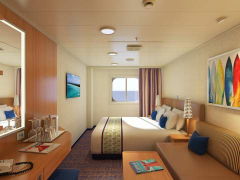 Carnival Horizon Interior with Picture Window (Walkway View) (4J) cabin, photo 1 of 16 Carnival Horizon Interior with Picture Window (Walkway View) (4J) cabin, photo 1 of 16