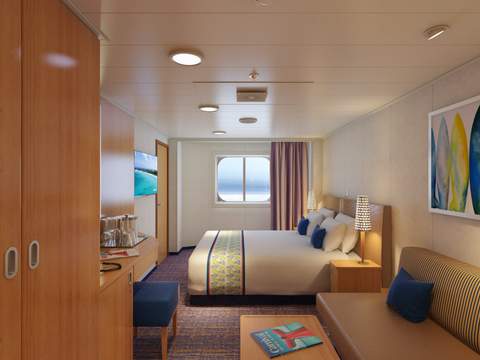 Carnival Horizon Ocean View (Obstructed View) (6B) cabin, photo 1 of 2 Carnival Horizon Ocean View (Obstructed View) (6B) cabin, photo 1 of 2